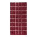 Ritz Café Solid Kitchen Towel Brick Ground/Putty Check 9860127
